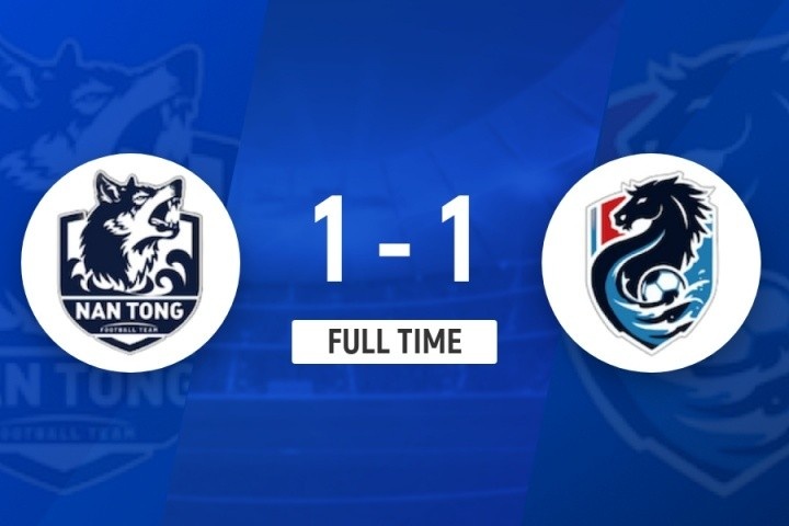 江苏联-南通队1-1淮安队十连胜遭终结 淮安积15分排第9